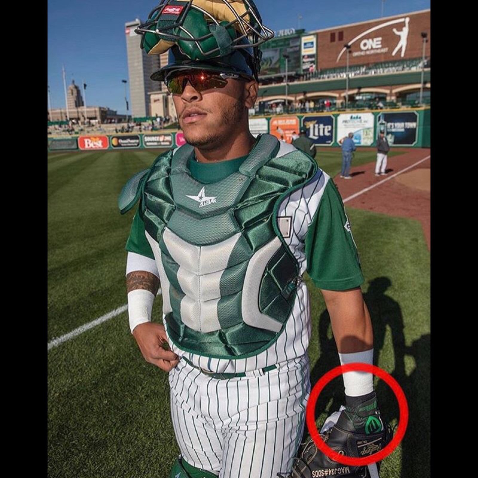 Baseball / Softball Catcher Thumb Guard by Team Defender PATENTED 10,000 + Sold