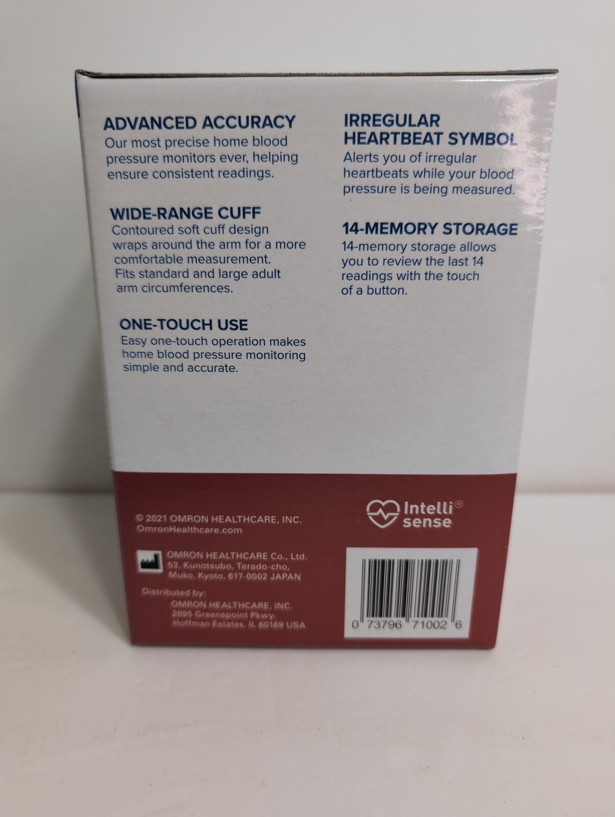 Omron 3 Series BP7100 Upper Arm Blood Pressure Monitor