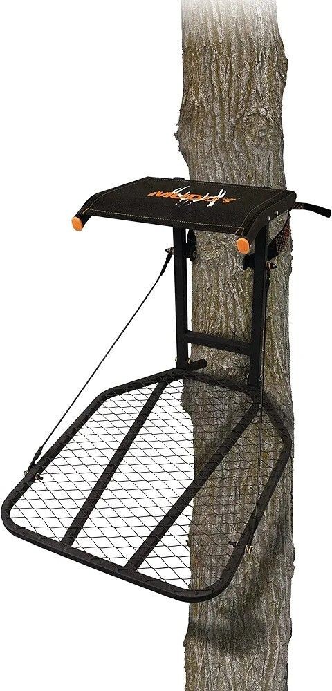 Muddy The Viking Lightweight Silent Hang-On Treestand/Flex-tek Seat Deer Hunting