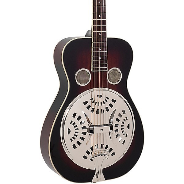 Recording King RR-36-VS Maxwell Round Neck Resonator Guitar - Vintage SunBurst