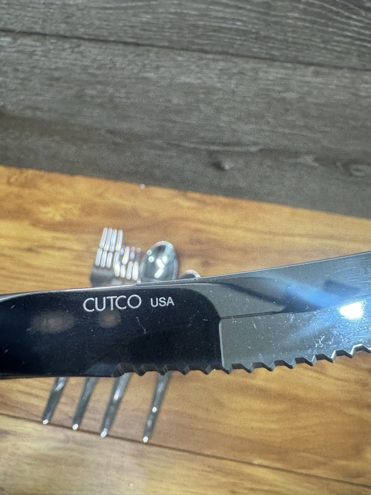 Cutco USA 18/10 Stainless Steel 5pc. Place Setting Flatware Set(Service for One)