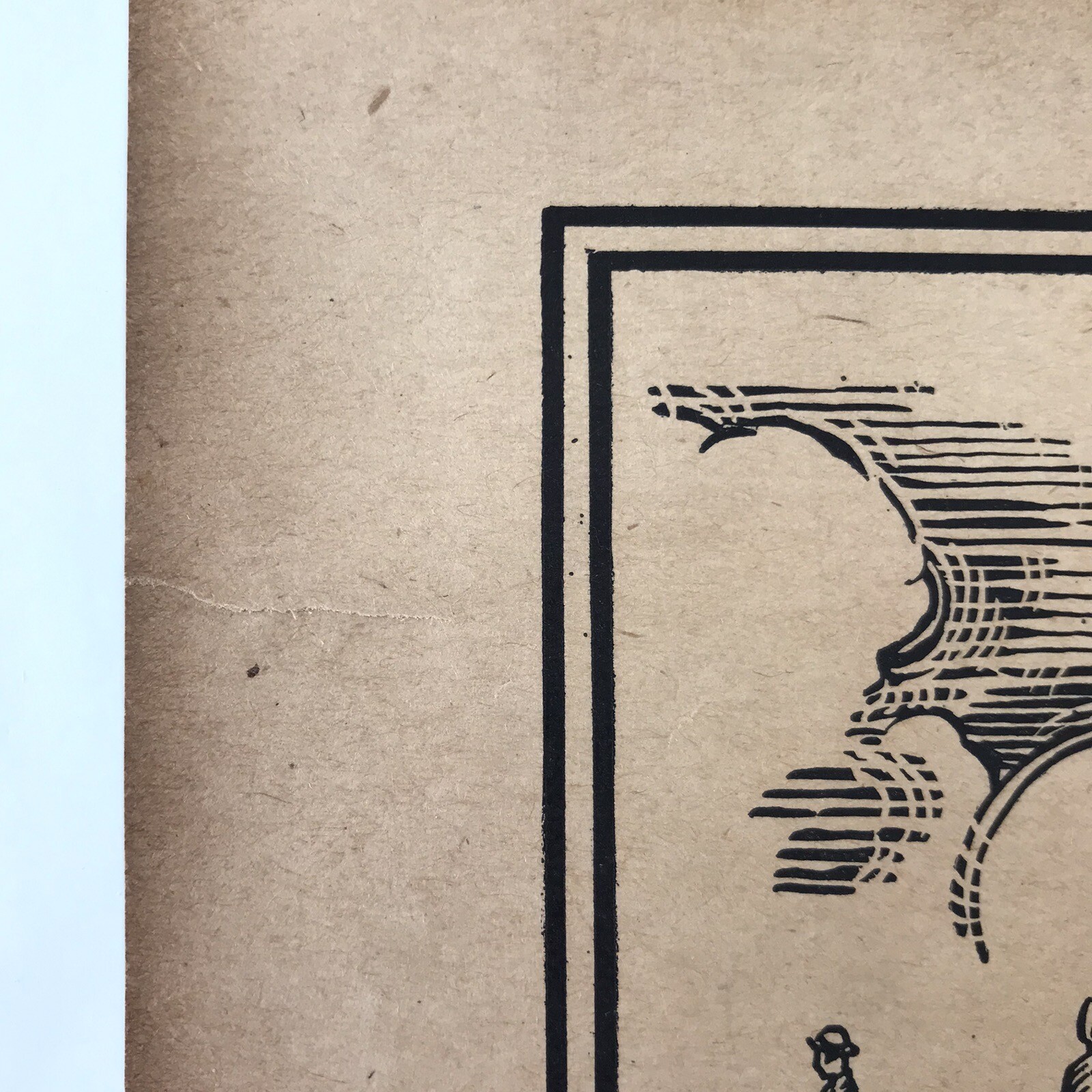 US Railroad Train Engines Early Locomotive 5 Blackline Art Prints 3 pgs Antique