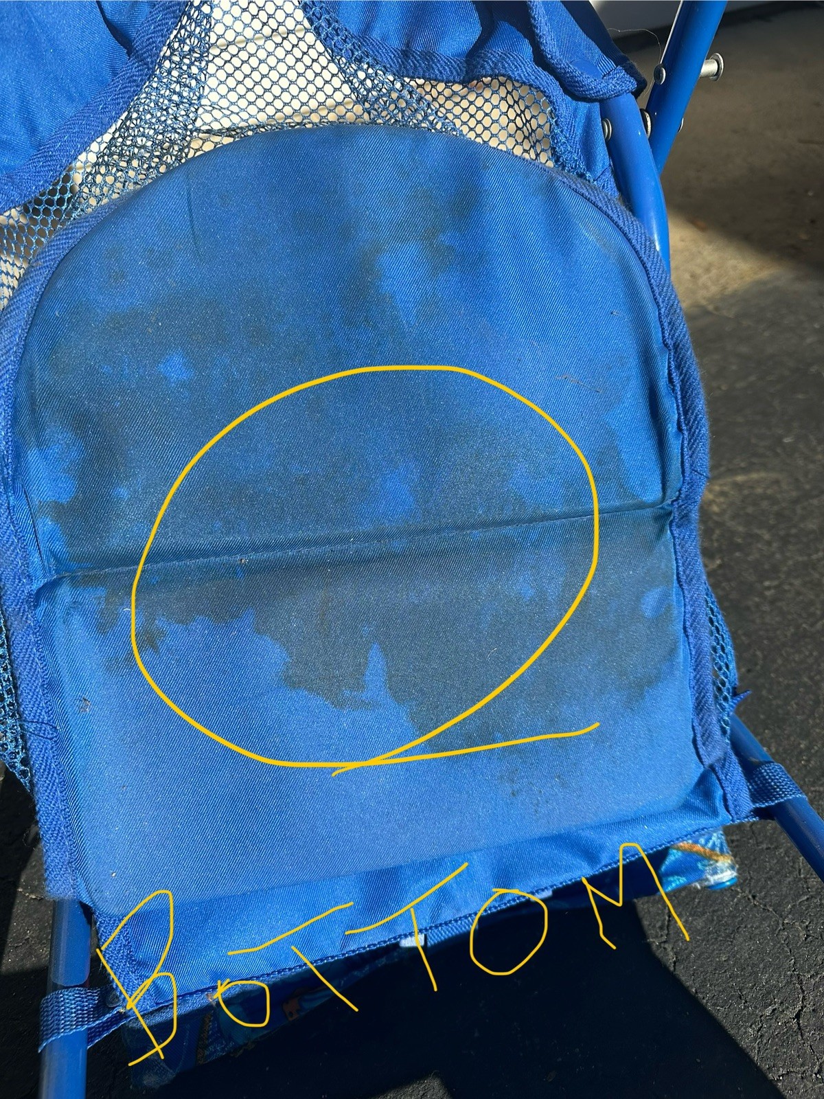 Vintage J.Mason Sesame Street Light Weight ELMO Skedaddle Stroller Cool!