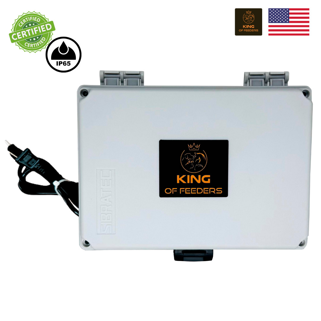 Automatic Feeder for Horse, Foal, Colt, and Filly - Food Dispenser with Timer