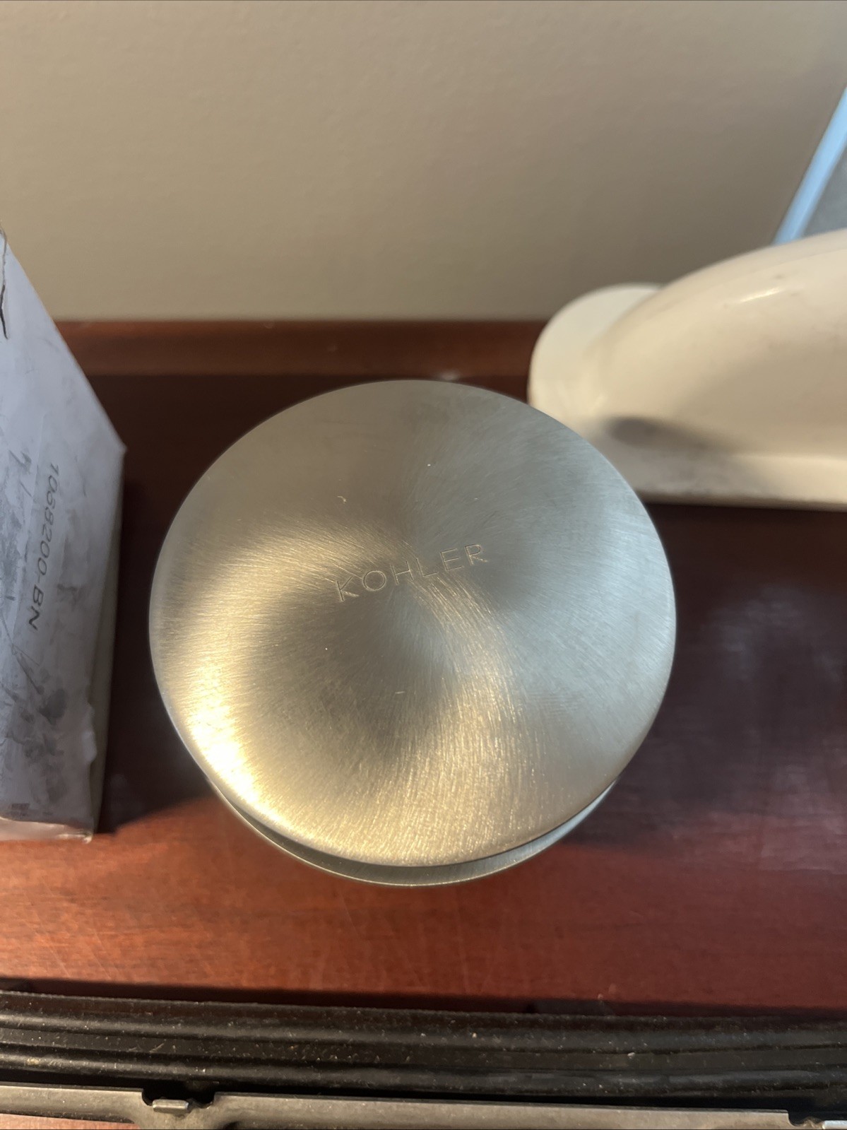 Kohler Clearflo 7271-BN Tub Drain Kit Slotted Brass Overflow Brushed Nickel READ