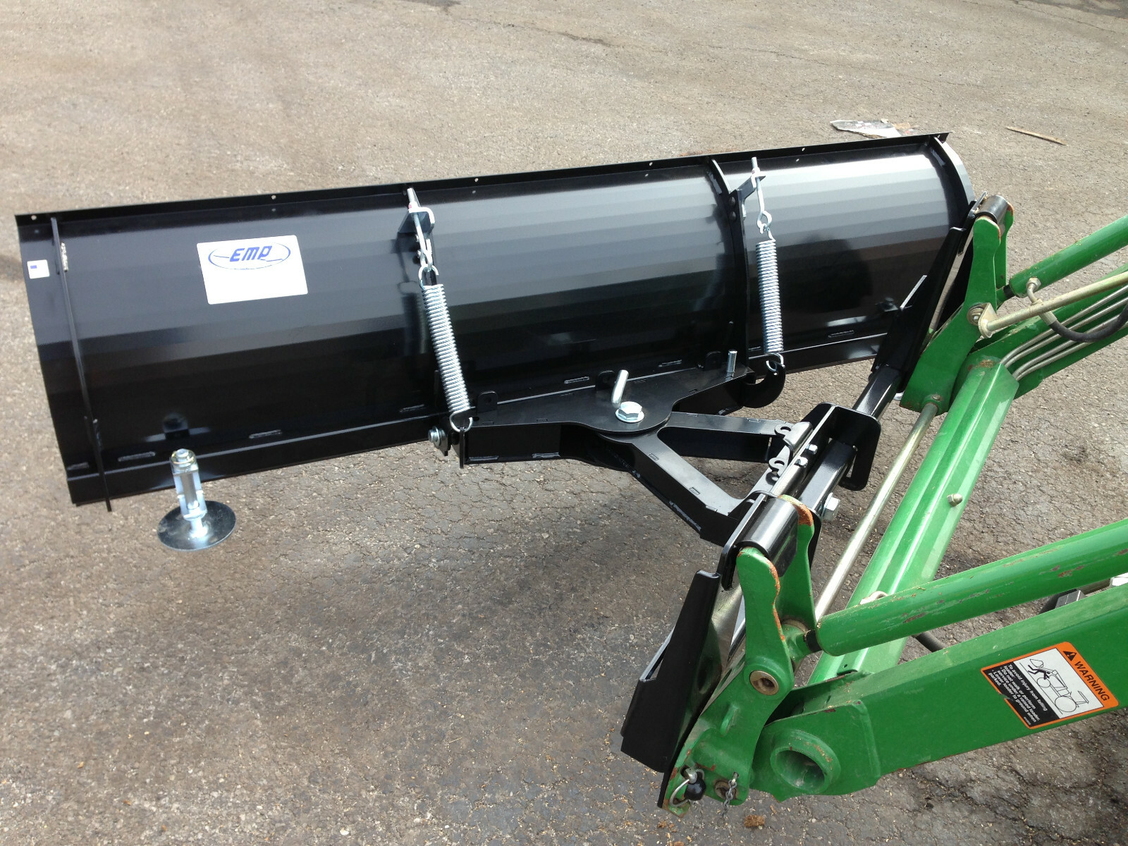 Quick Attach Plow for John Deere Front Loaders works wiht JDQA