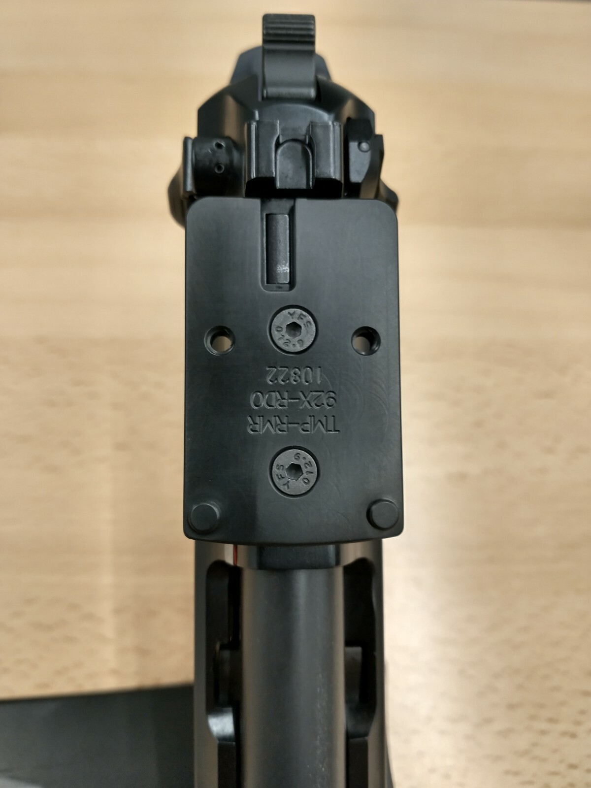 RMR HOLOSUN C RED DOT SIGHT MOUNT PLATE FOR BERETTA 92X RDO, MADE IN USA