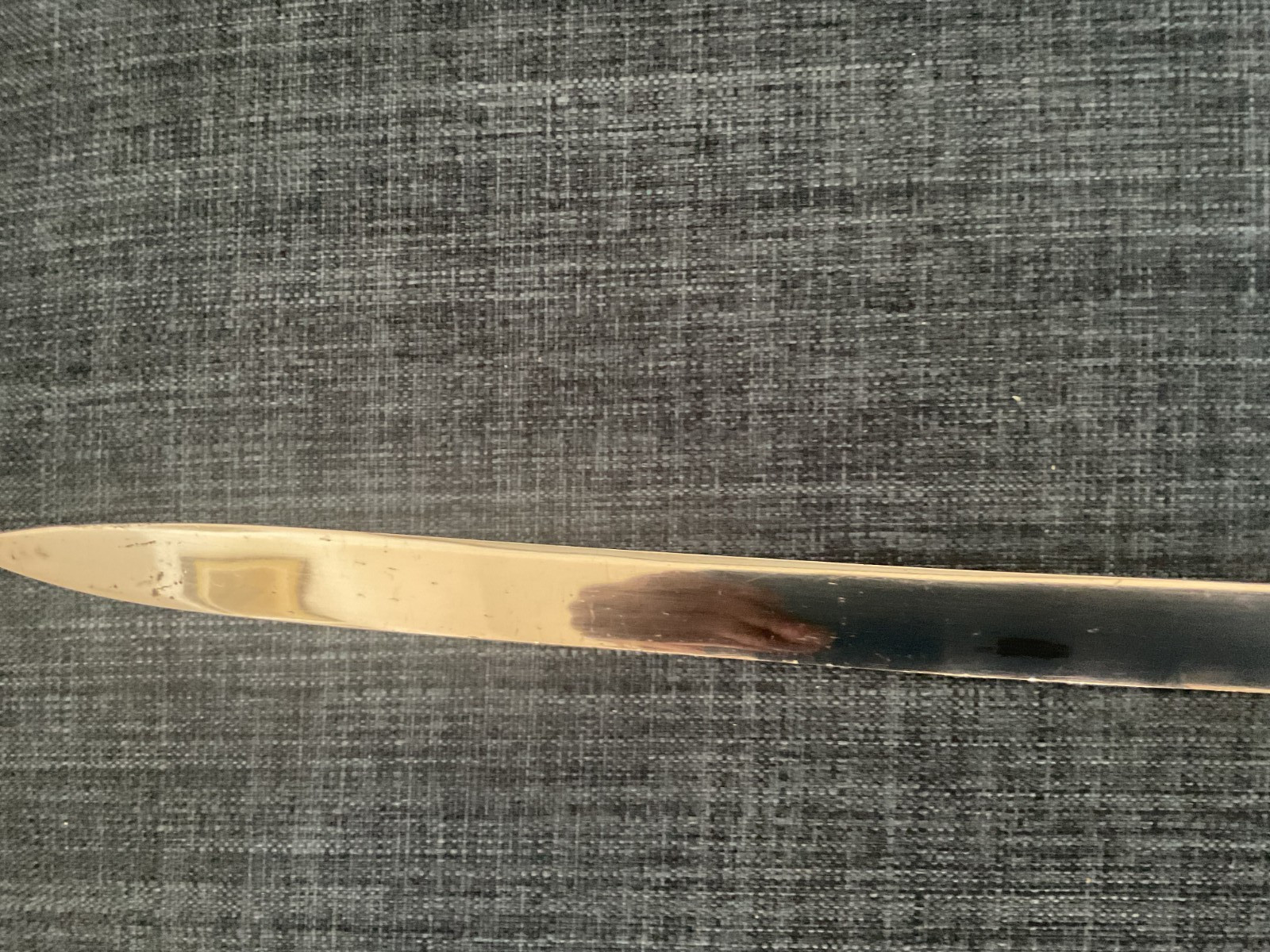 Rare dedication engraved and blued blade German Empire train basket hilt saber