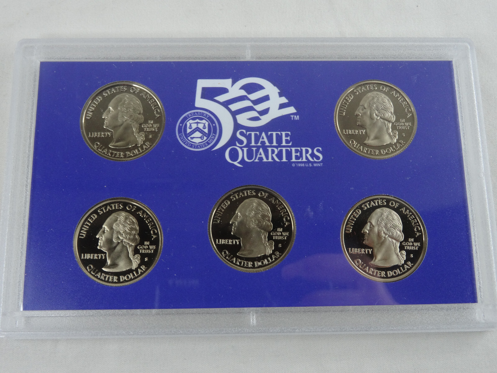2003-S US Mint Proof Set 10 Coin Set OGP Original Government Packaging COA