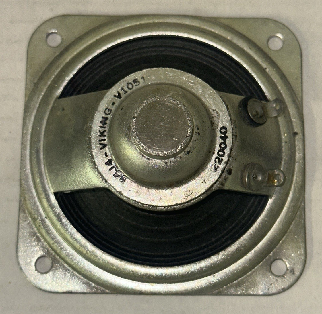 Viking Loudspeaker S-5J4 3.5" 3-4 Ohms Plus Value New Old Stock Box Audio NOS