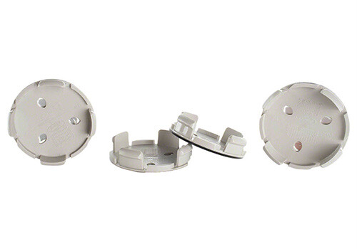 Ford Truck/SUV Black and Chrome Wheel Center Cap Kit M-1096K-BCT