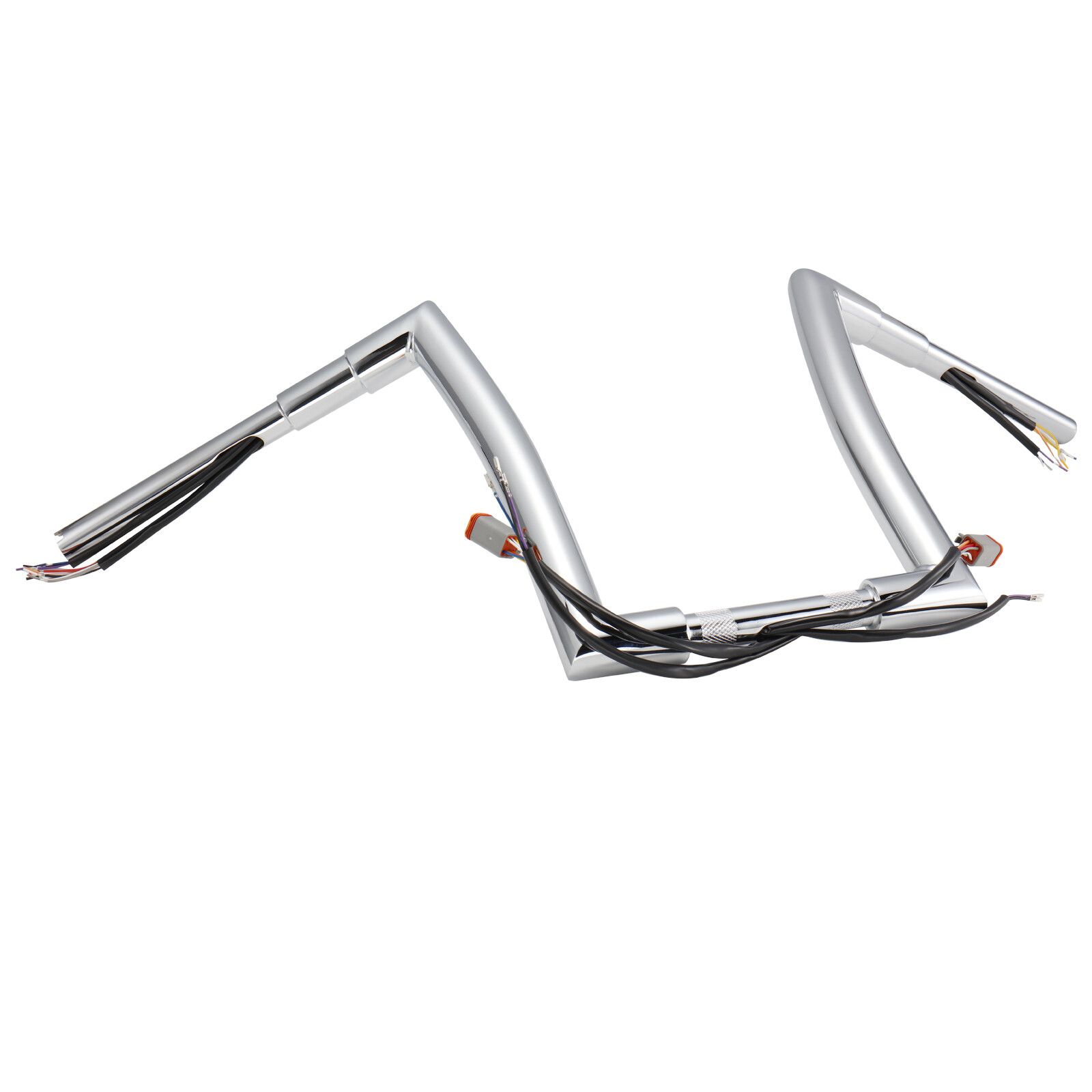 12" Prewired Ape Hanger 1.5" Fat Handlebar for Harley Softail Dyna FLHR 96-06