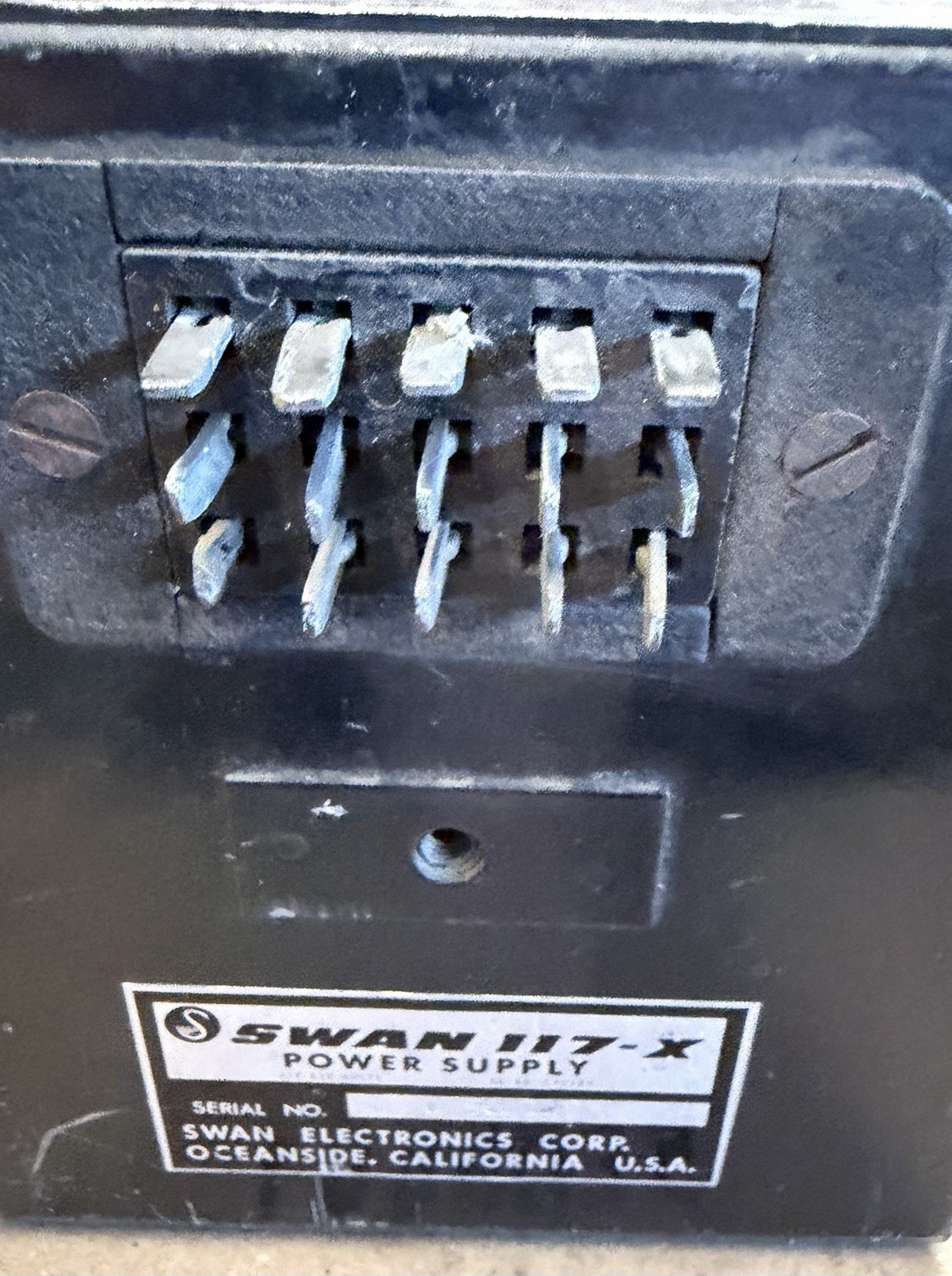 Swan 117-X Ham Radio Power Supply Untested