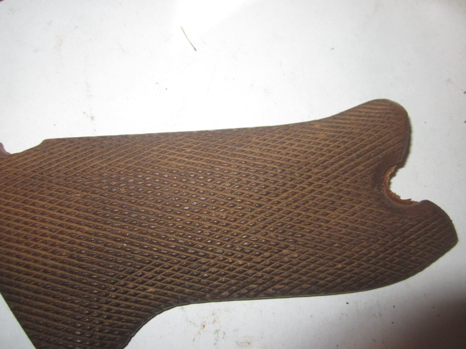 WWII WW2 Luger Mauser P08 SET OF Wooden Wood Grip 135 Proof Marked WITH A 55