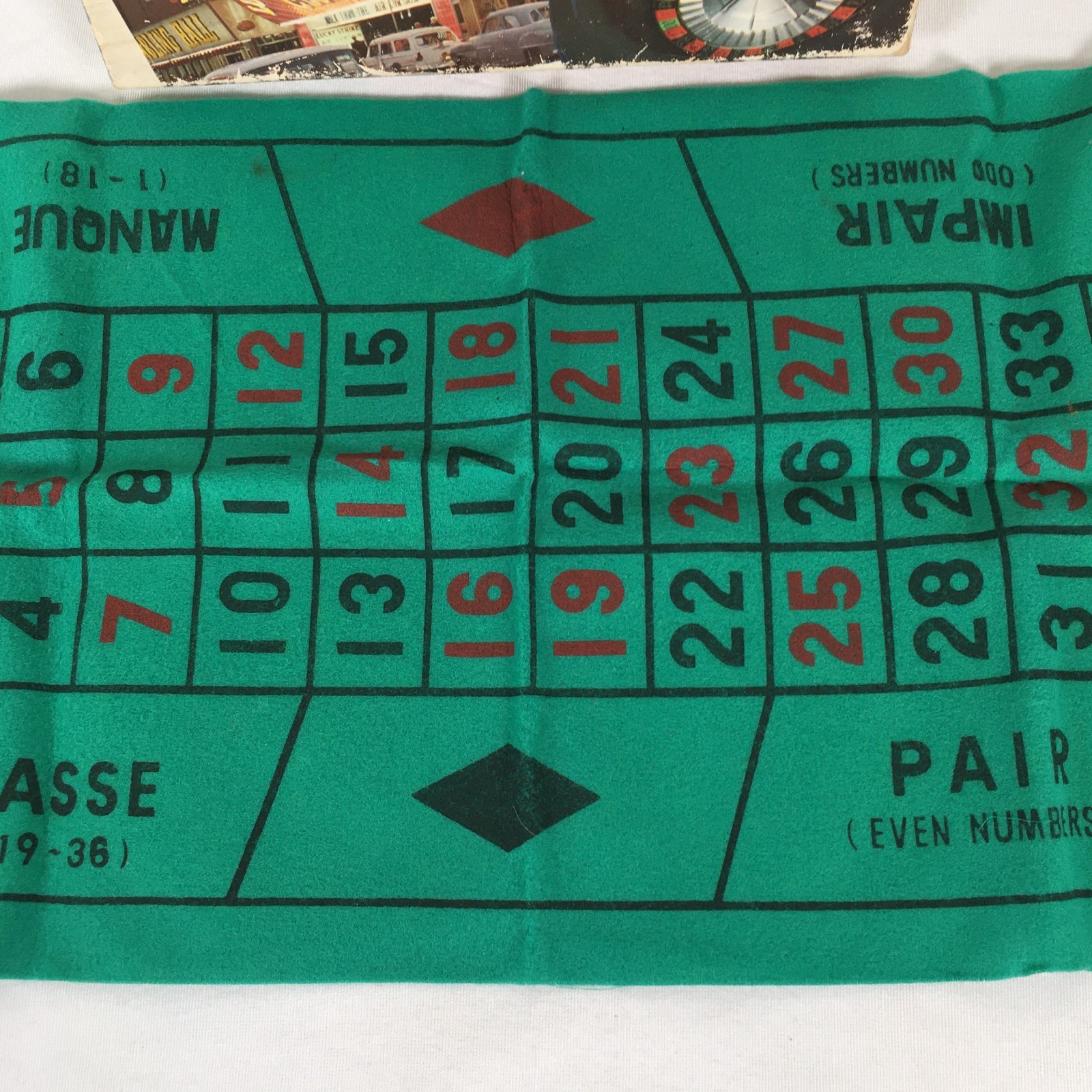 Vintage American Roulette Las Vegas Style Hotel Casino Game Complete Japan