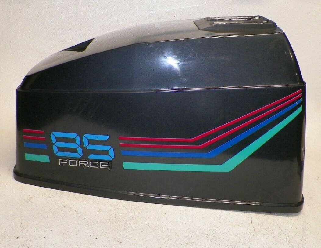 FORCE OUTBOARD 85HP COWL HOOD COVER 87,88,89,90,91,92