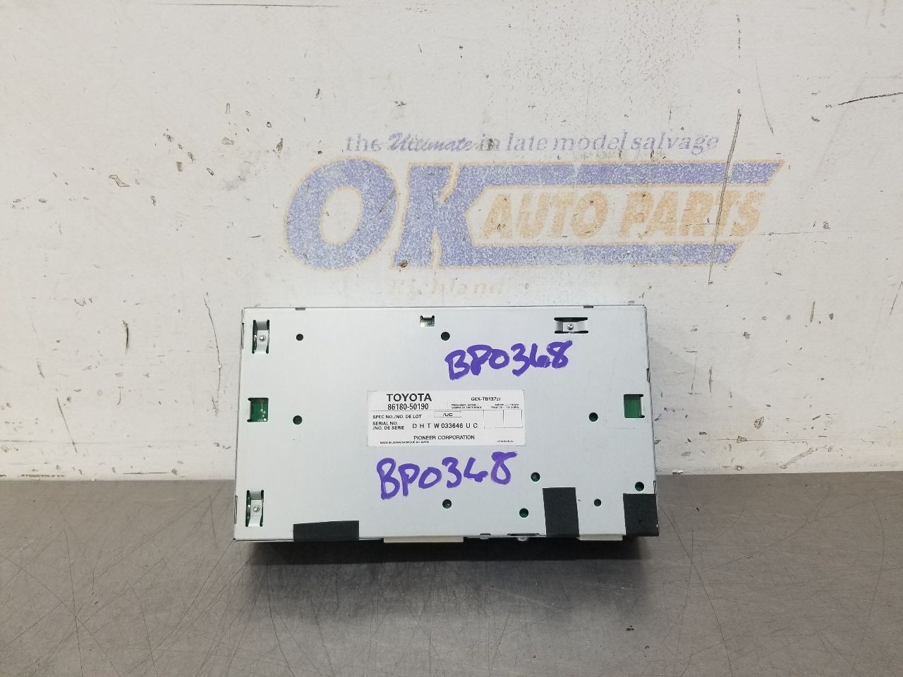 05 2005 LEXUS LS430 PIONEER TUNER 8618050190