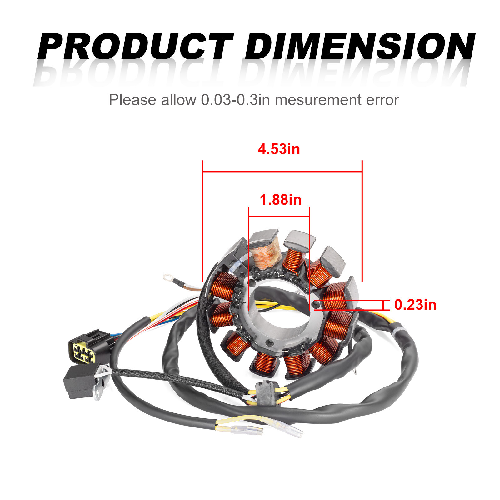 Stator for Polaris 3087168 Ranger 500 4x4 6x6 Magneto 1999 2001 2002 2003 2004