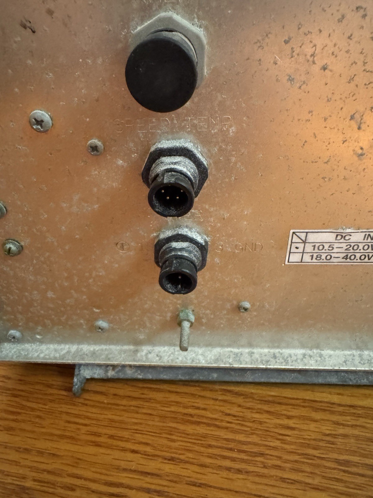 Furuno FCV-292 Color CRT Sounder - 50/200 kHz Untested As Is Estate Find