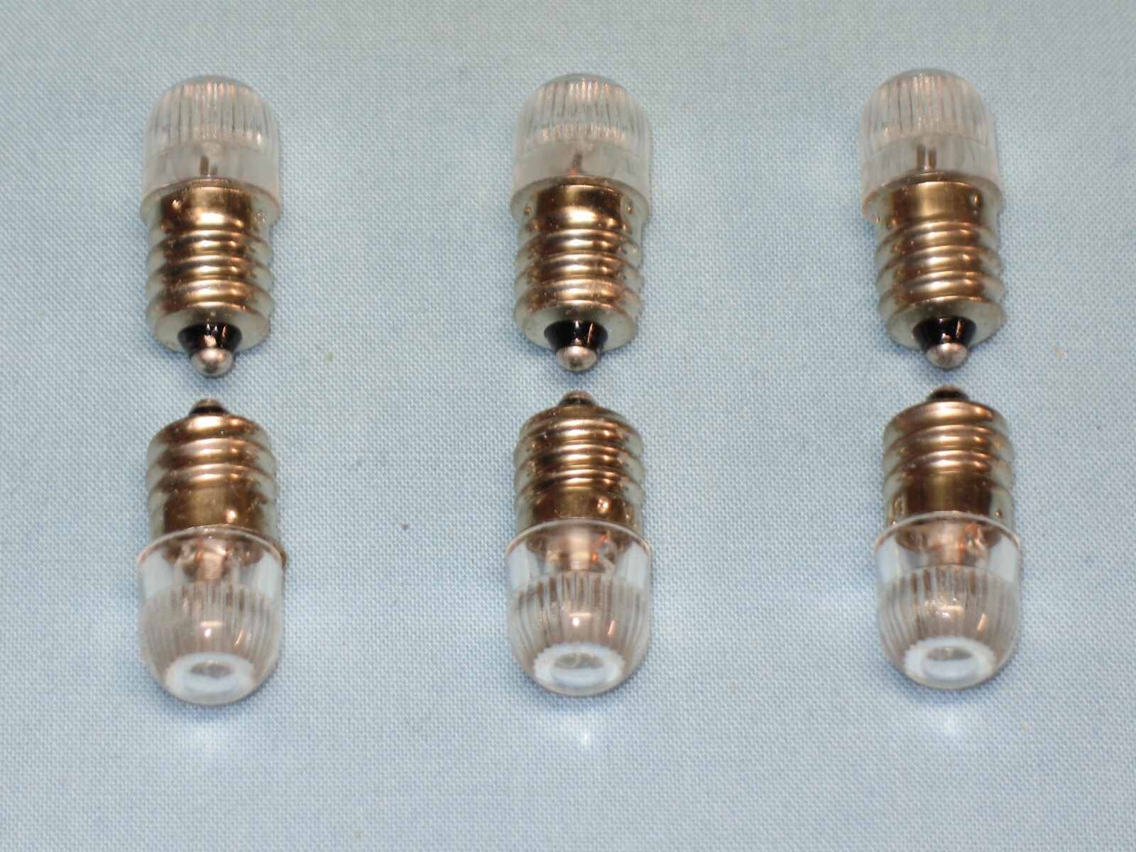 (Qty 6) #NE-45 / B7A / E12 LAMP / NEON INDICATOR LAMPS ~ EIKO BRAND (Qty 6)