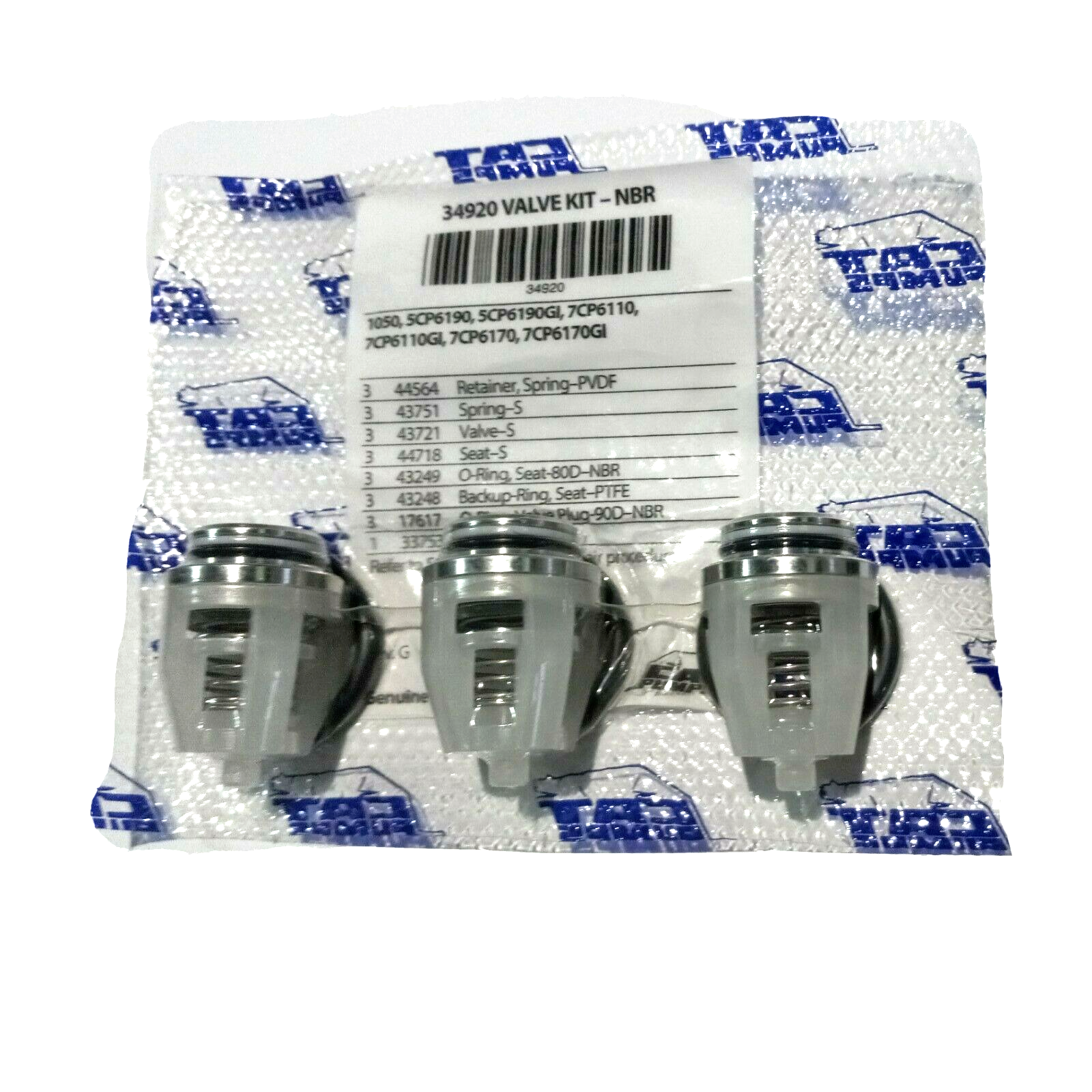 Cat Pump 34920 Valve Kit Cat Pumps 1050