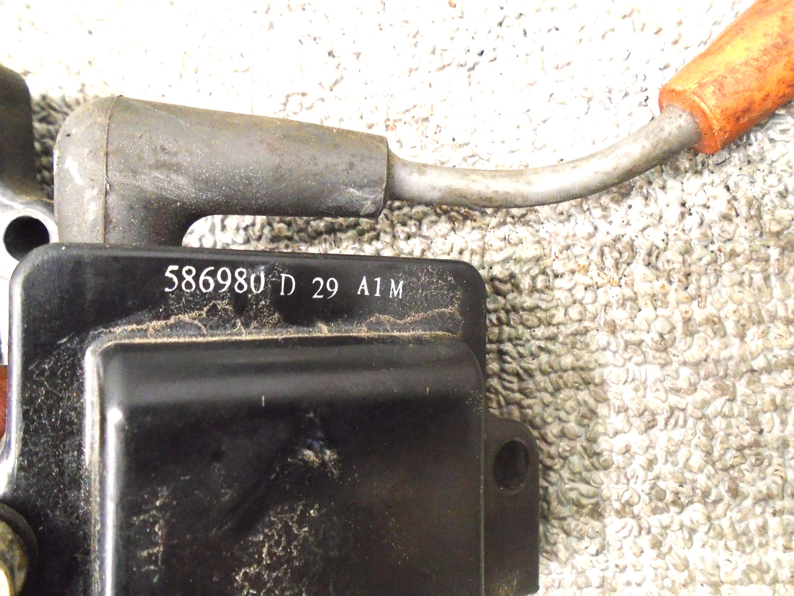 Ignition Coil Assy X3 0586980 Johnson Evinrude Outboard 2009 & Later 200-300 Hp