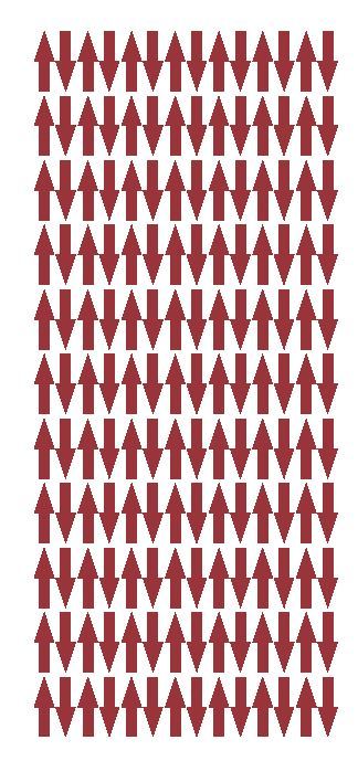 Burgundy Arrows Vinyl Color Code Inventory Label Stickers 1/2" x 3/4"