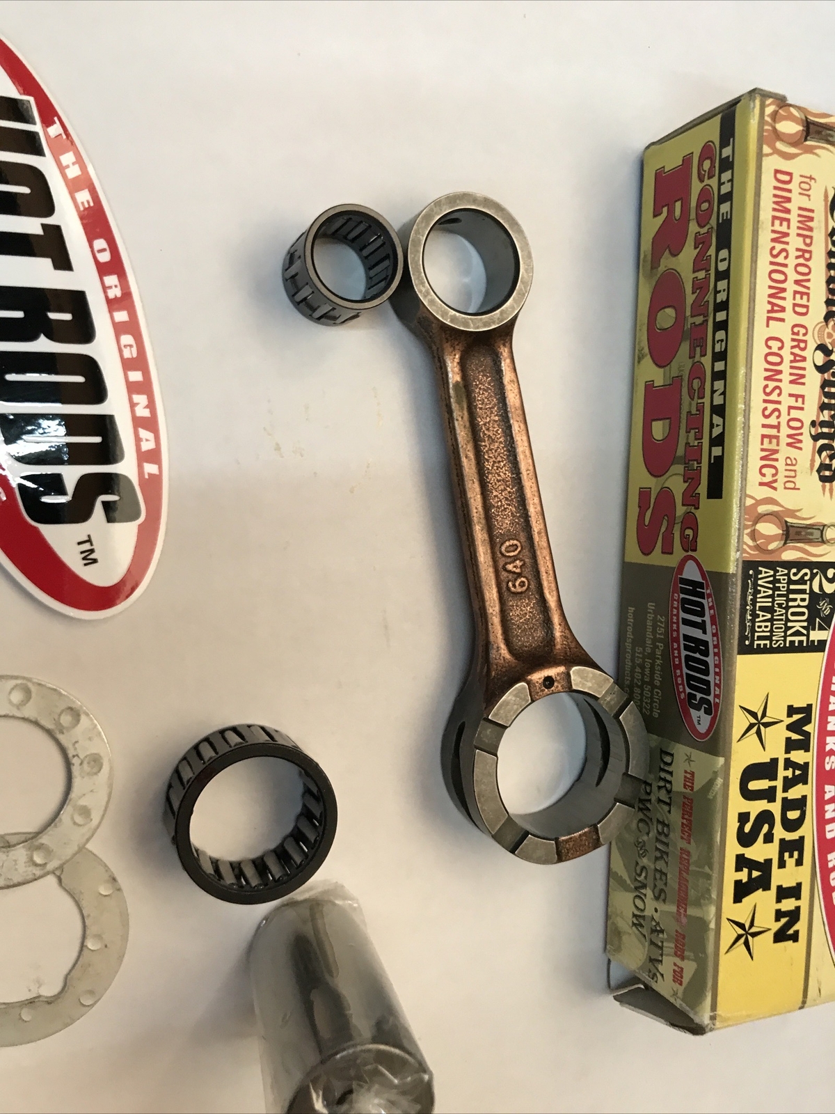 Hot Rods Connecting Rod Kit ktm 105 SX 2003-2012 85 SX crank bearing crankshaft