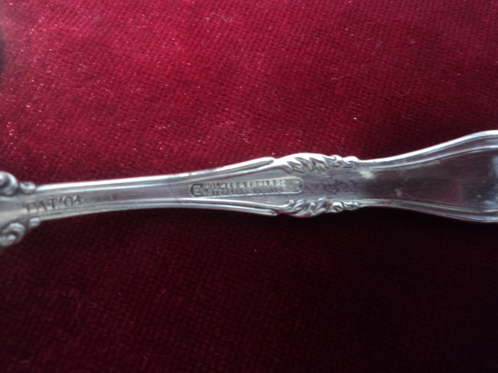 Silverplate Lot of 4 Demitasse Spoons Holmes Edwards IMPERIAL 1904