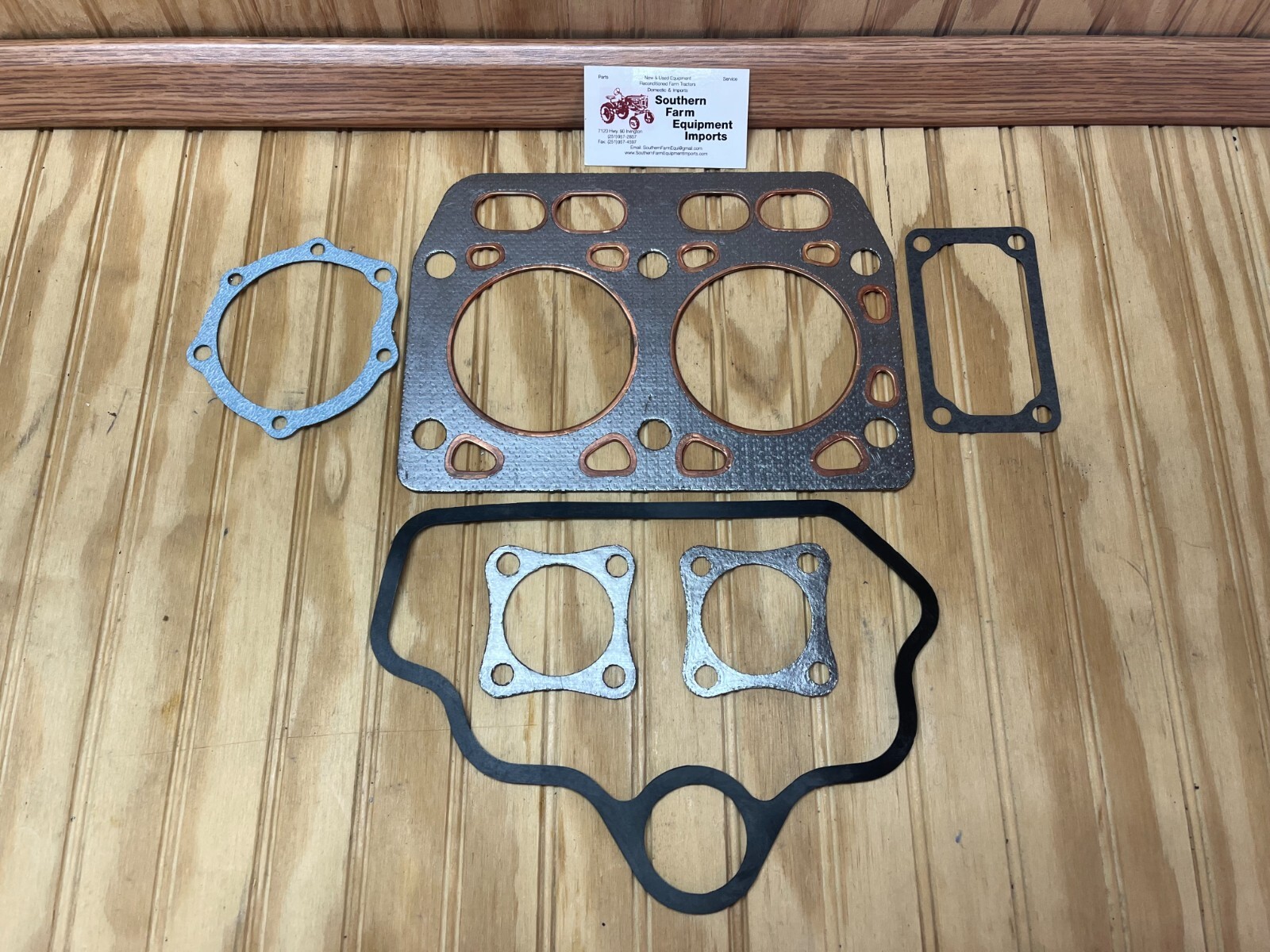 TOP GASKET SET FOR YANMAR YM2000 RED, YM195, YM2210 2TR20A