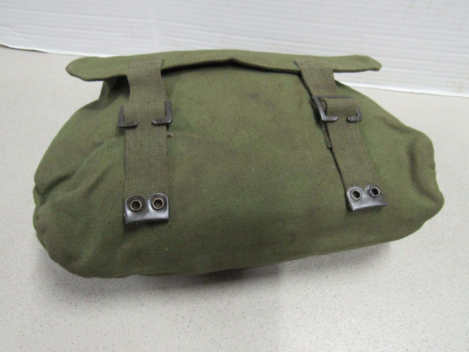 Dutch Military Web Gear Canvas Butt Pack Old Style Belt Hooks Hanger Netherlands