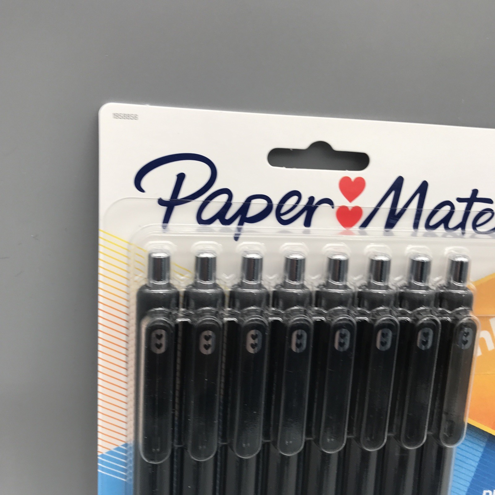 8 Pack Paper Mate InkJoy GEL, BLACK INK, 0.7 mm Medium Point Gel Pens New