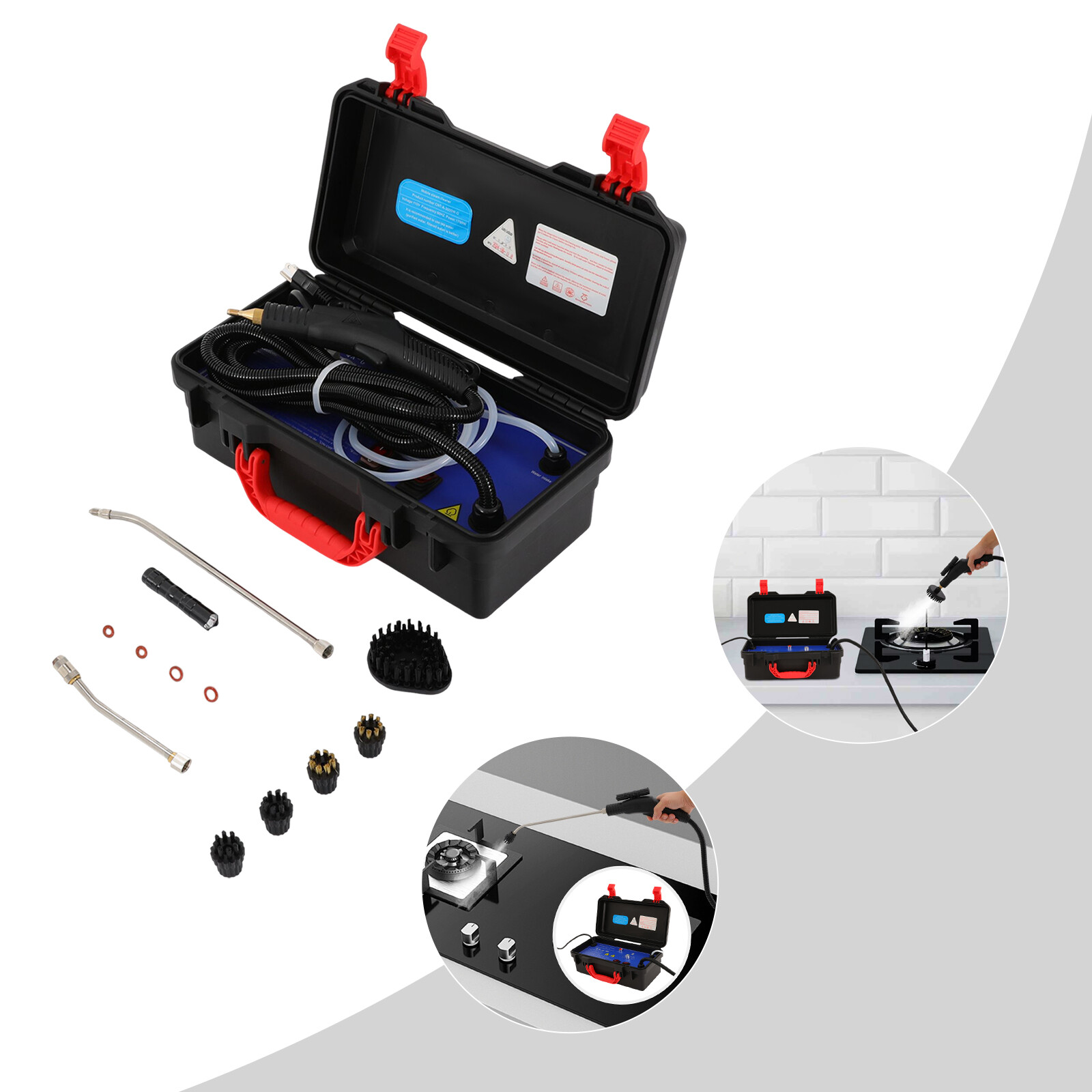 Vehicle Car Detailing Steam Cleaner High Pressure Dirt Removal Cleaning Machine