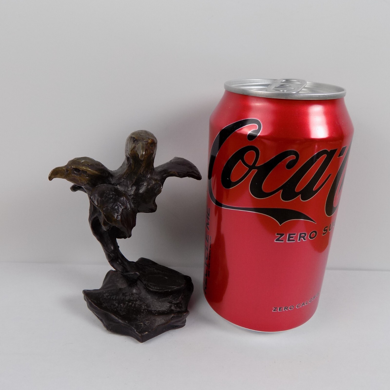 1997 Nick Ryan Bronze Sculpture Figurine Kindred Spirits Eagles #19/300