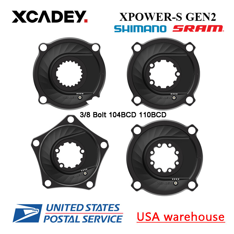 XCADEY XPOWER-S GEN2 For SRAM Shimano Spider 104BCD 110BCD MTB Road Power Meter