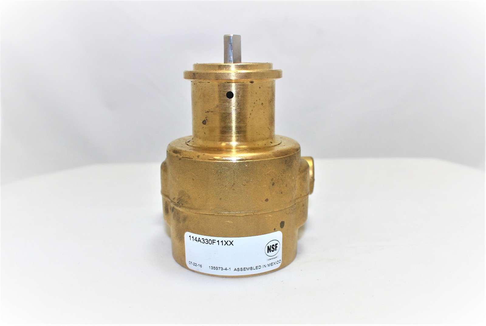 Procon Pump Model 114A330F11XX Brass 1/2" NPT Ports Carbonator 330 GPH New