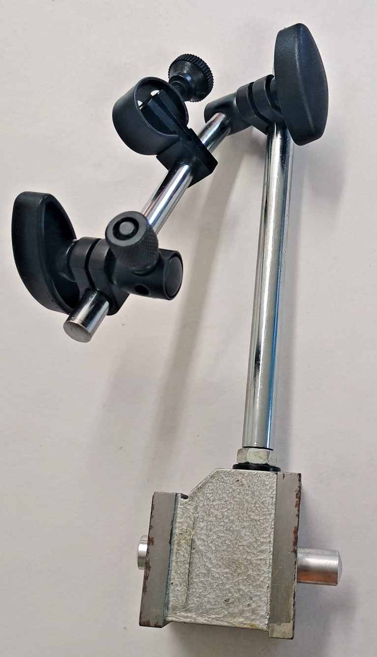 Magnetic Base Dial Indicator Holder With Fine Adjustment 14"