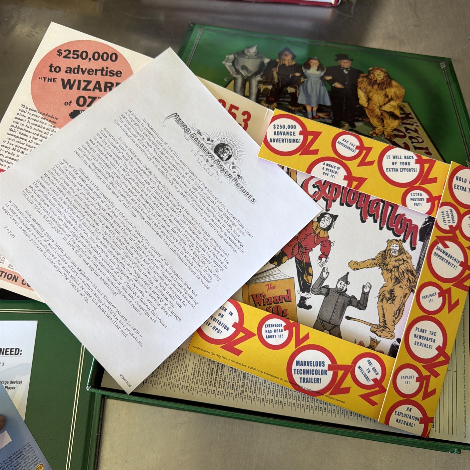 Wizard Of Oz 70th Anniversary UItimate Collector's Edition Box Set