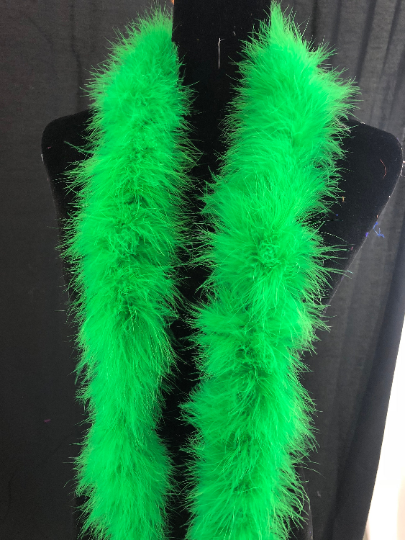 30 Gram Marabou Feather Boa, 2 Yard-Long Dancing Wedding Crafting Party Dress Up