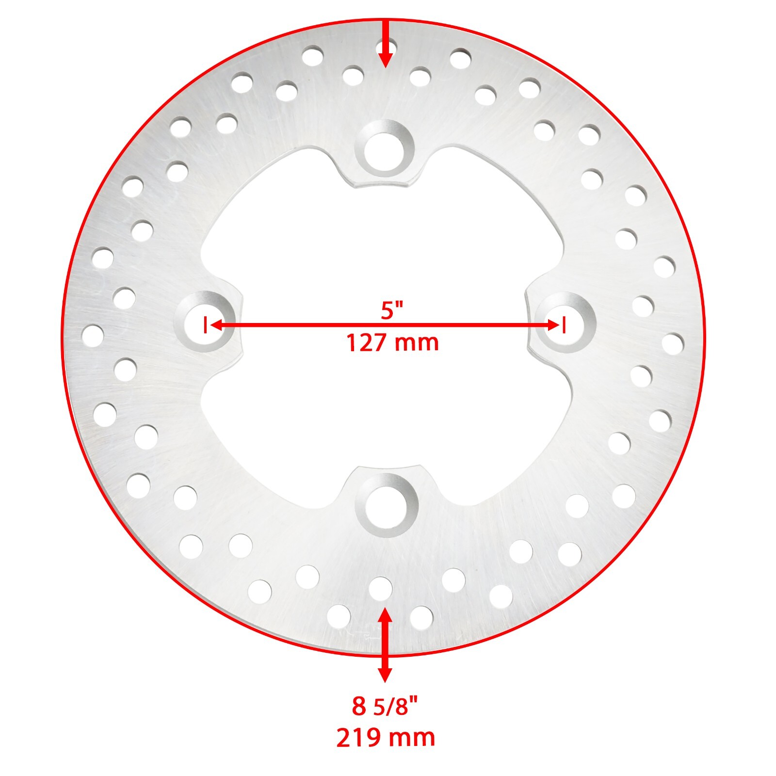 2 Rear Brake Disc Rotor Wheel Hub Bearing for Polaris RZR XP 900 2011 2012 2013