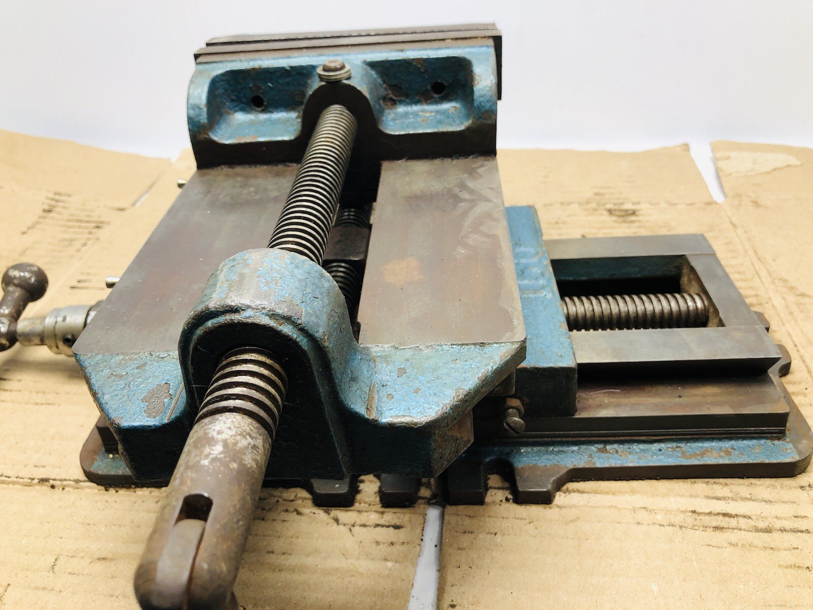 2 Way 6.5'' Drill Press X-Y Compound Vise Cross Over Slide Mill Milling Table