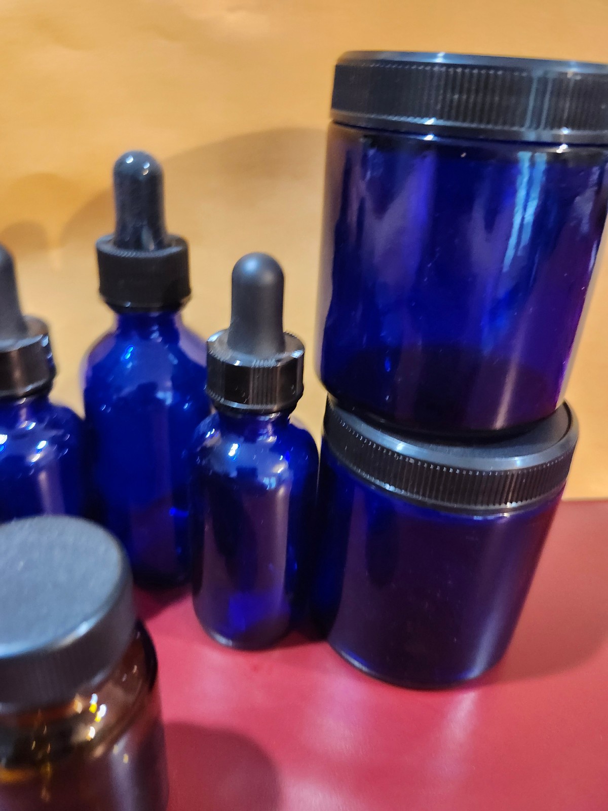 USA BottlesEssential Oil Perfume Sample Glass Bottles, NEW 8, FREE SHIPPING!!