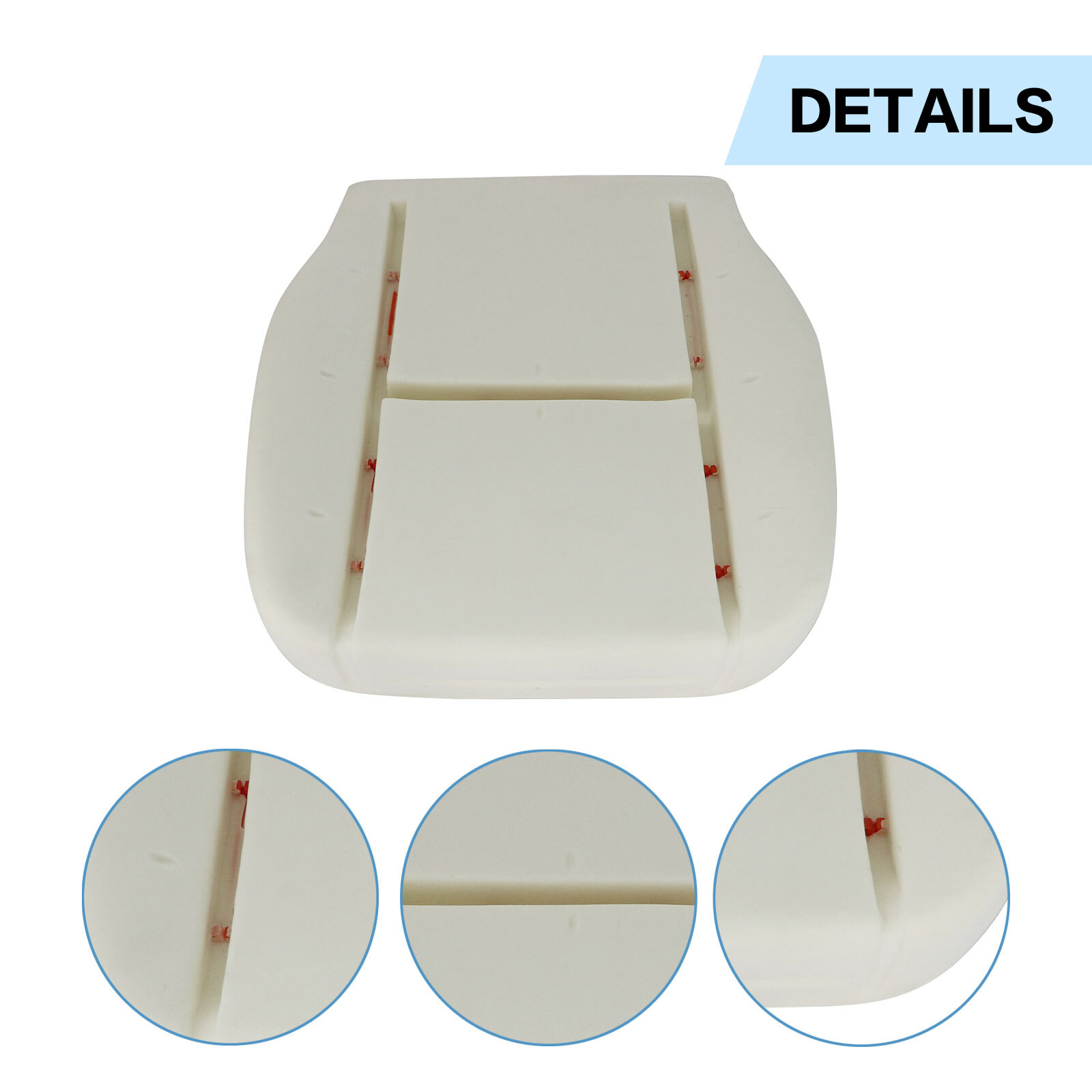 For 07-14 Chevy Silverado 1500 Driver Side Bottom Cloth Seat Cover+Foam Cushion