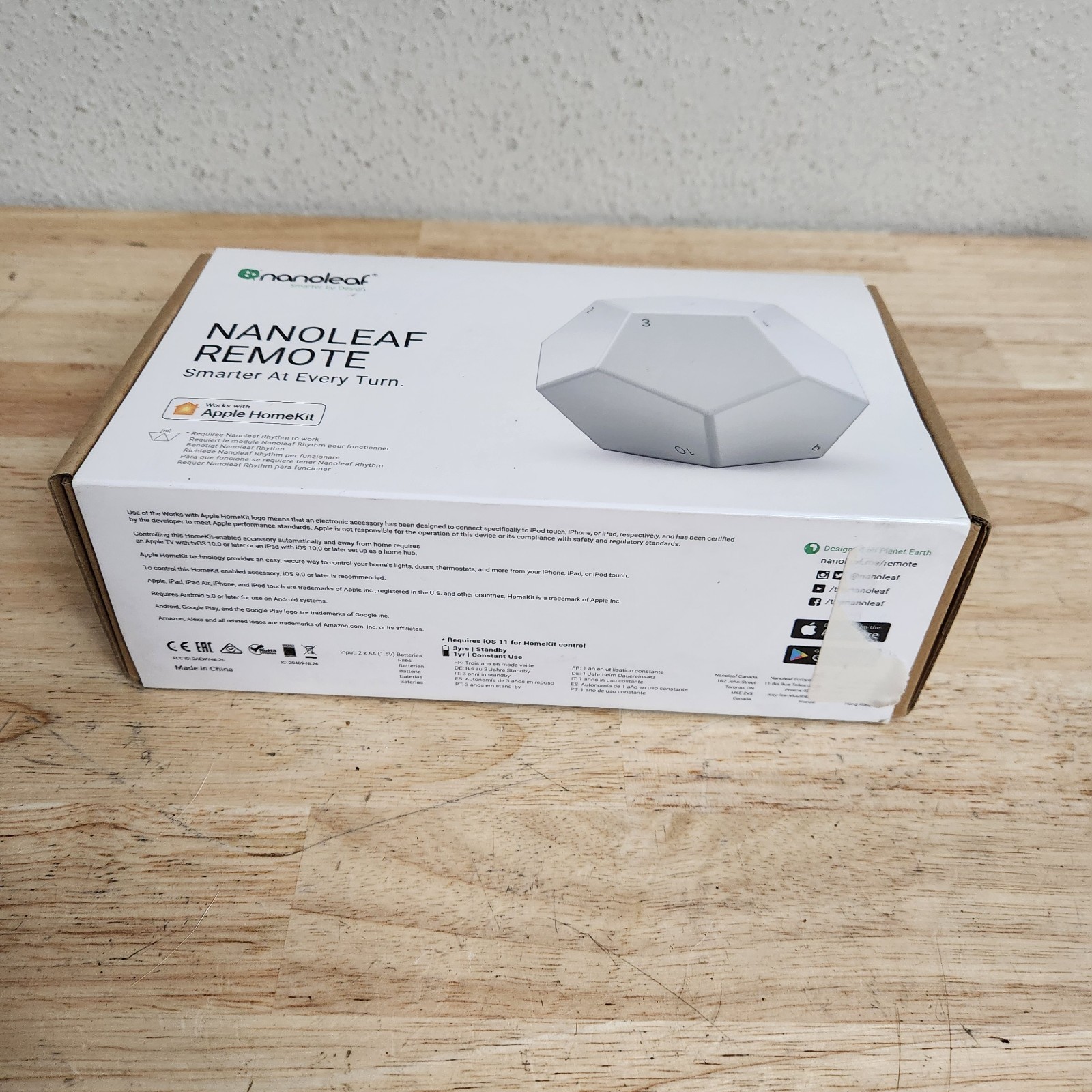 Nanoleaf Remote - New in box, Discontinued Product