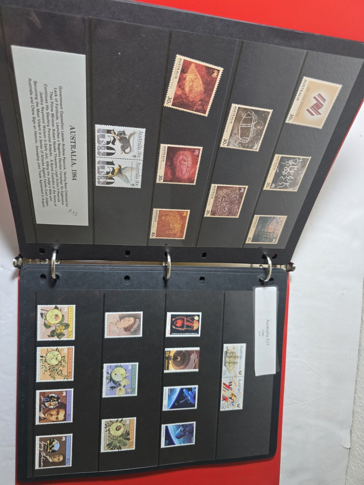 Joystamp: Australia Mint NH unique Stamps Album 1956 To 89 CV$356