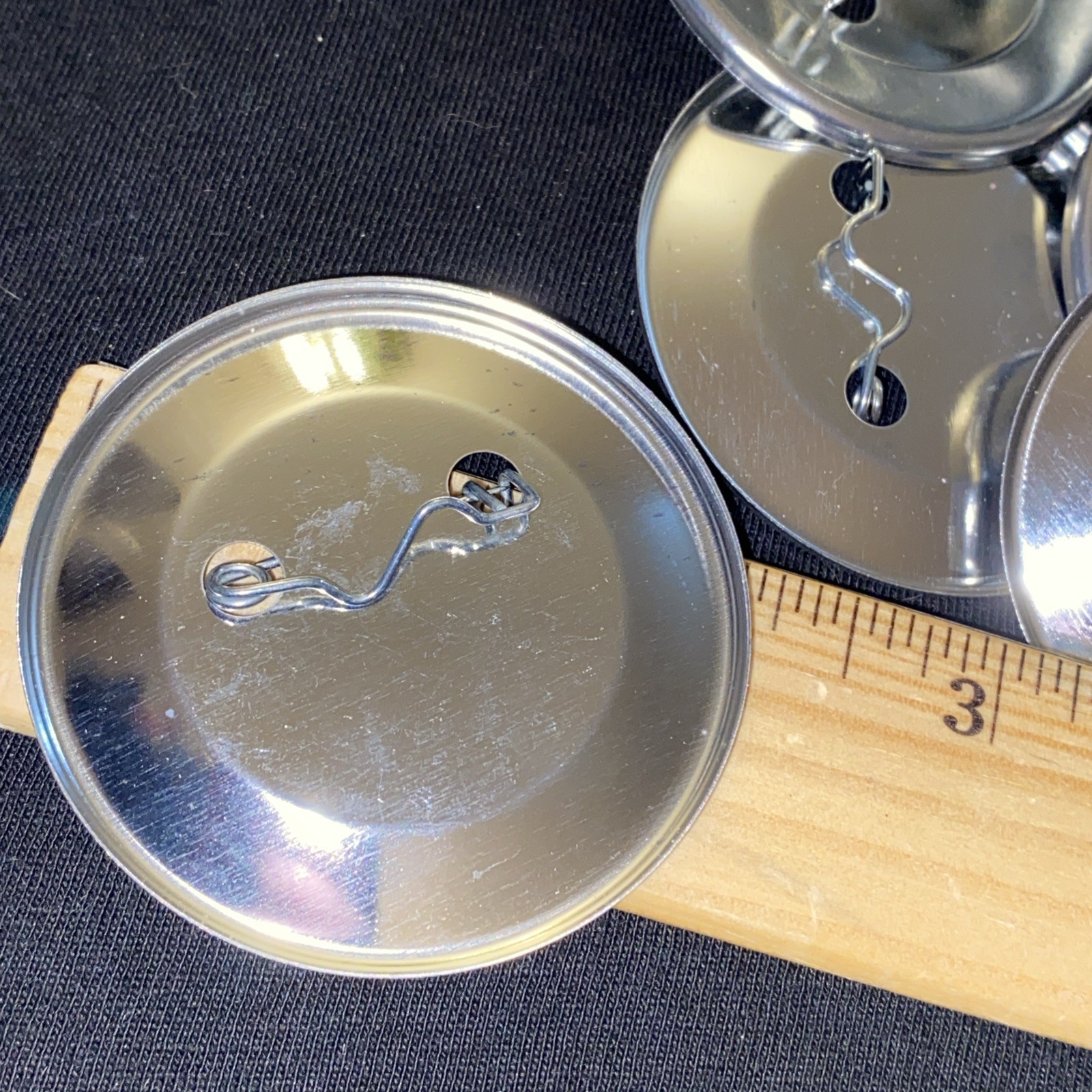 BLANK BUTTON Badge PIN Making Supply LOT Arts Crafts