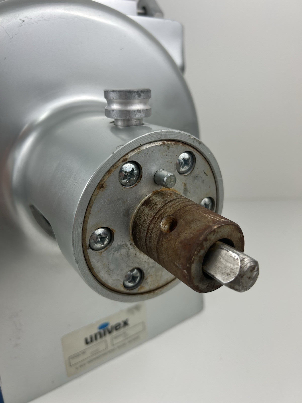 Univex VS9H Vegetable Cutter Attachment w/ Disc Plate Holder & Shredder/Grater