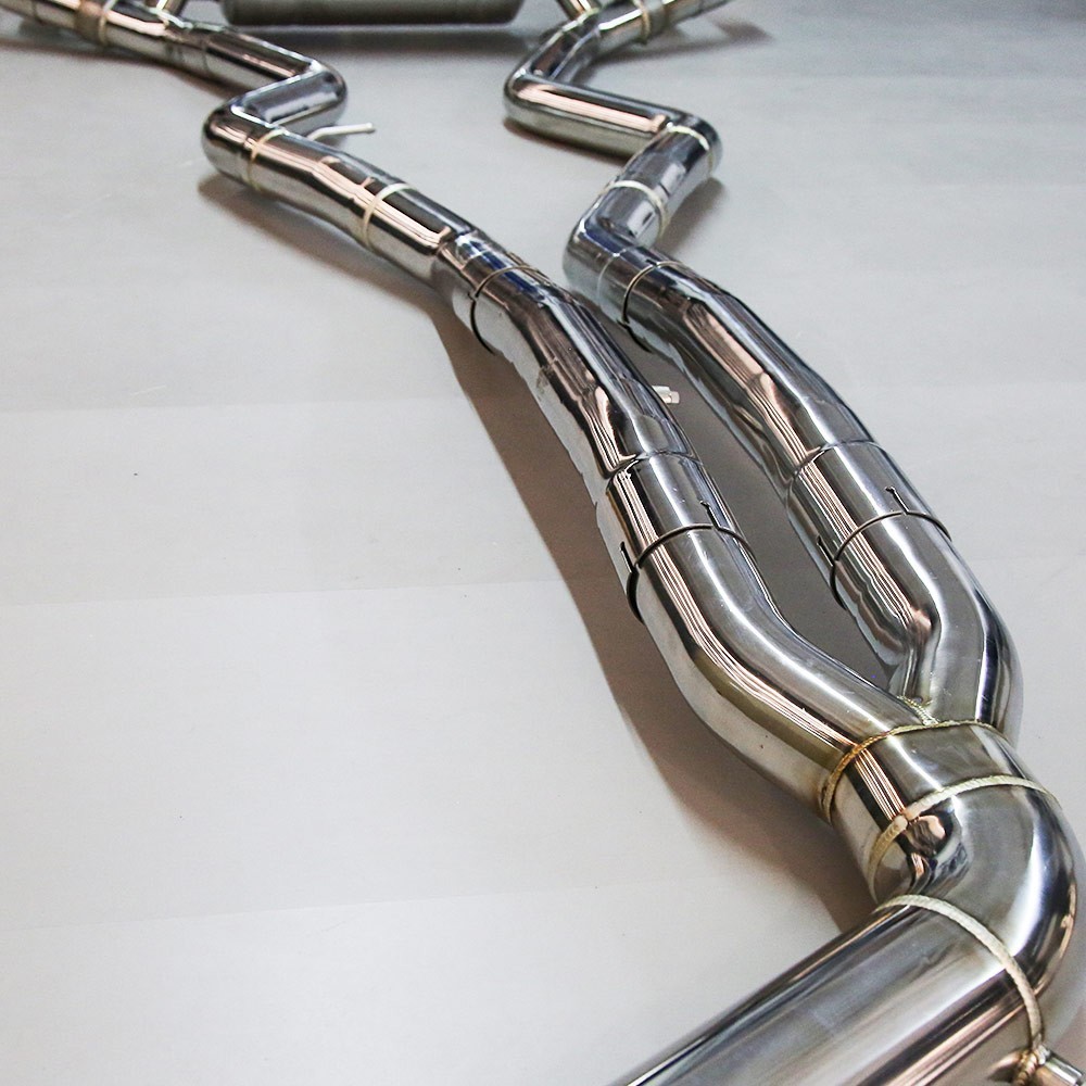 Catback Exhaust Kit For 2020-2025 BMW M340i M440i Stainless Steel 4'' Tip