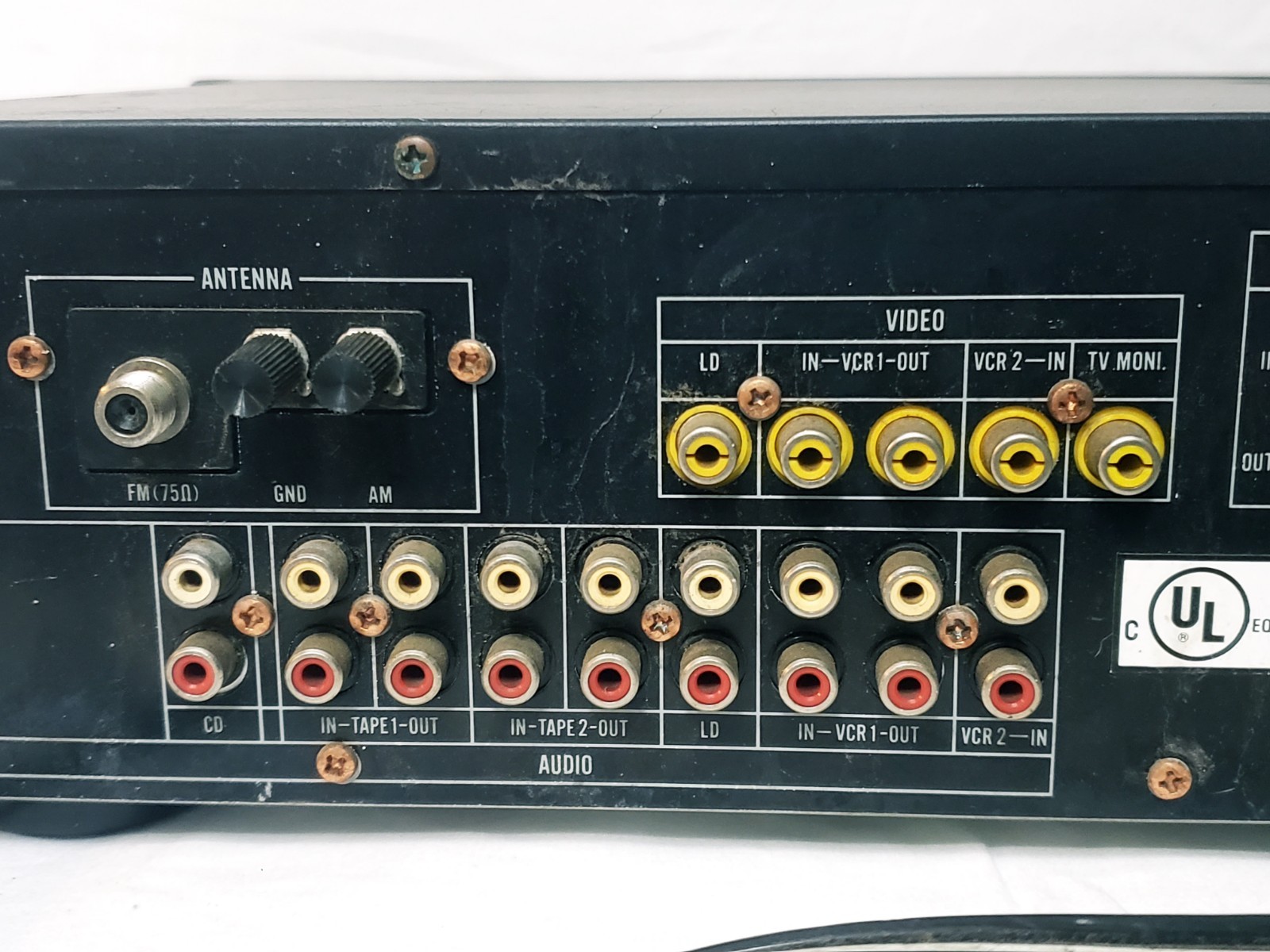 CARVER CT-23 PREAMPLIFIER TUNER WORKING NO REMOTE RACK MOUNT