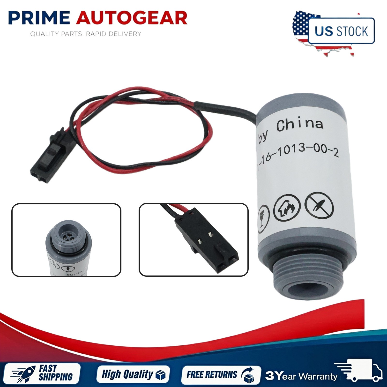 Oxygen Sensor For Robinair R-1234yf Machine Replacement Oxygen Sensor 16916 US